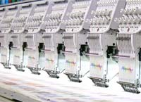 Machine de broderie simple